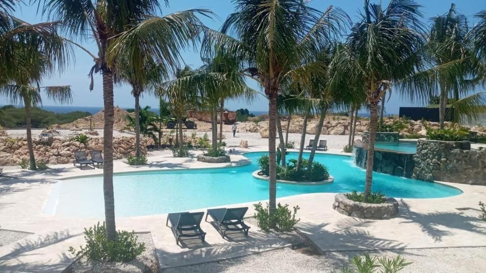 Blue Bay Penthouse Reef 5, Beach Golf Pool Dive With Ocean View Sint Michiel Exterior photo
