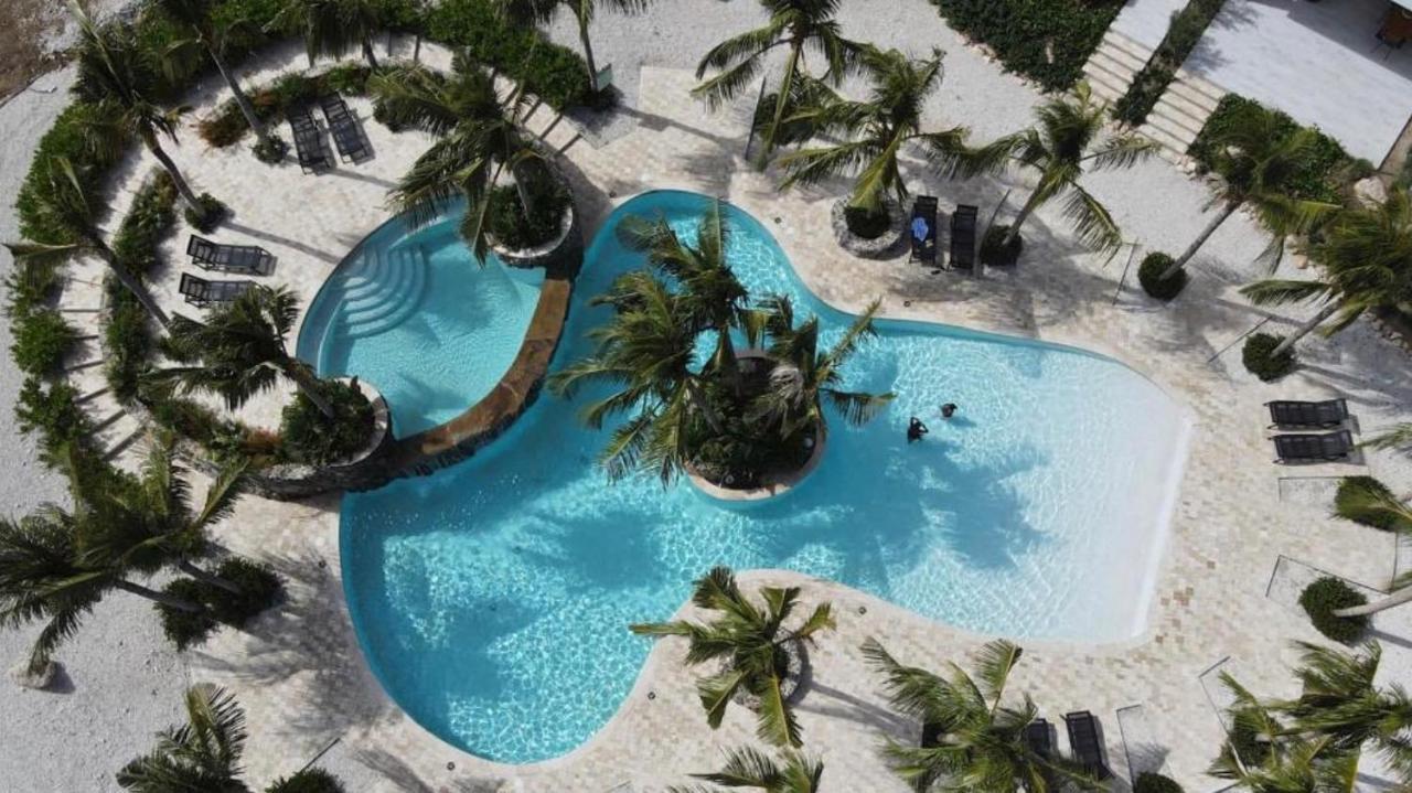 Blue Bay Penthouse Reef 5, Beach Golf Pool Dive With Ocean View Sint Michiel Exterior photo