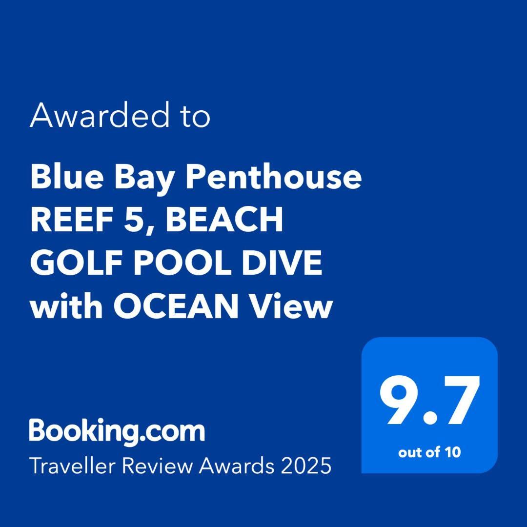 Blue Bay Penthouse Reef 5, Beach Golf Pool Dive With Ocean View Sint Michiel Exterior photo